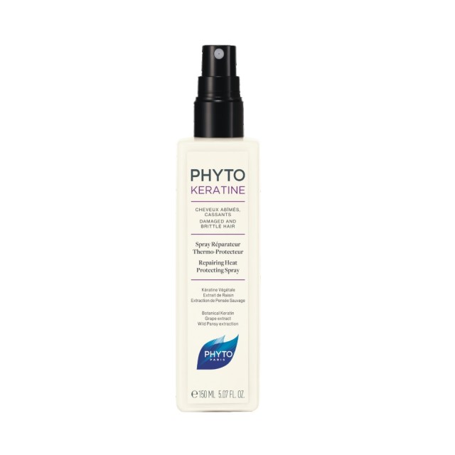 Phyto Phytokeratine Repairing Heat Protecting Spray 150ml (Θερμοενεργό Σπρέι Επανόρθωσης για Κατεστραμμένα & Ταλαιπωρημένα Μαλλιά) 