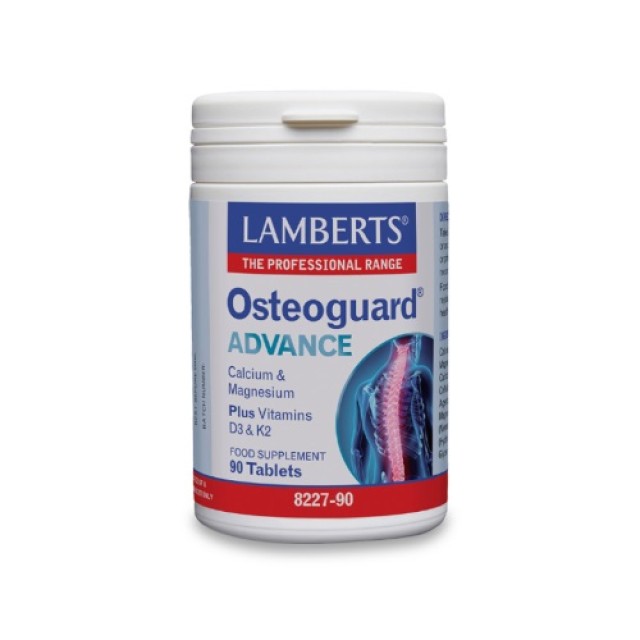 Lamberts Osteoguard Advance 90tabs (Συμπλήρωμα Διατροφής για τις Αρθρώσεις & τα Οστά) 