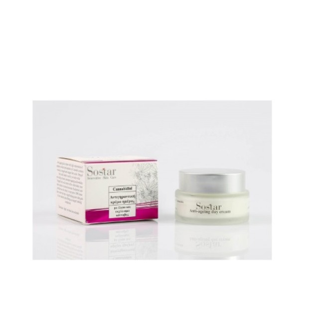 Sostar Cannabidiol Anti Ageing Day Cream 50ml 