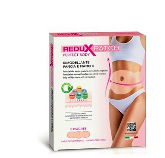 Redux Patch Perfect Body 8 έμπλαστρα (Έμπλαστρο Αναδιαμόρφωσης της Κοιλιάς - Θεραπεία για 1 Μήνα) 