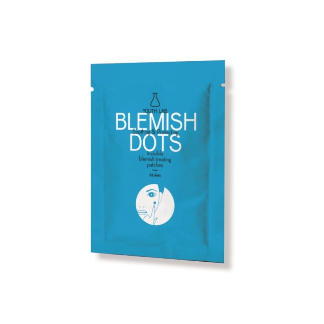 YOUTH LAB Blemish Dots 32τεμ (Διάφανα Αυτοκόλλητα Επιθέματα που Αντιμετωπίζουν Τοπικά Σπυράκια και Μ