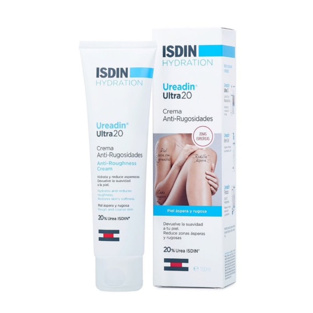Isdin Ureadin Ultra20 Emollient Ultra-Hydrating Cream 100ml (Κρέμα Κατά της Τραχύτητας του Δέρματος)