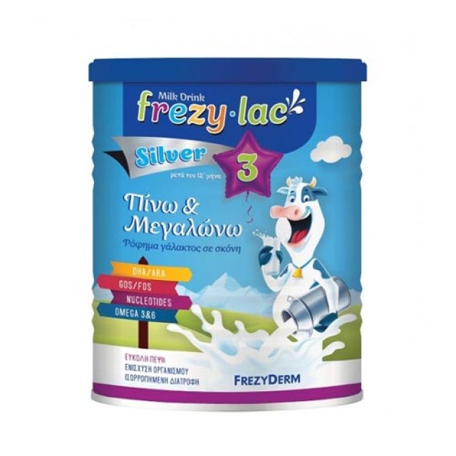 Frezylac Silver 3 Milk 400gr (Αγελαδινό Γάλα σε Σκόνη 12μ+) 