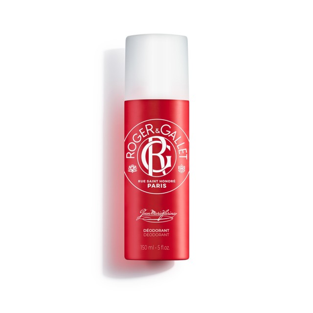 Roger & Gallet Jean Marie Farina Spray Deodorant 150ml (Αποσμητικό Σπρέι με Νότες από Λεμόνι, Πορτοκάλι, Petit Grain, Λεβάντα & Δενδρολίβανο)