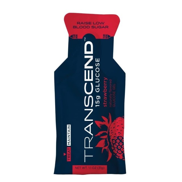 Transcend Glucose Gel Strawberry 3x31gr