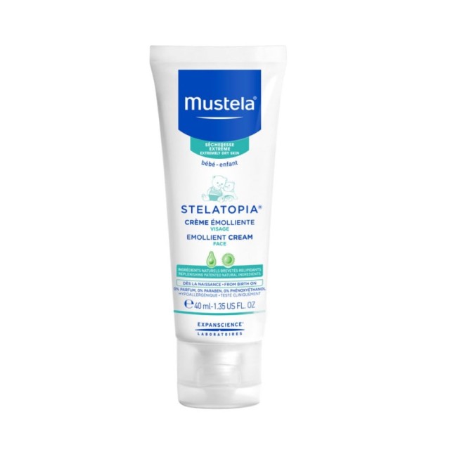 Mustela Stelatopia Emollient Face Cream 40ml