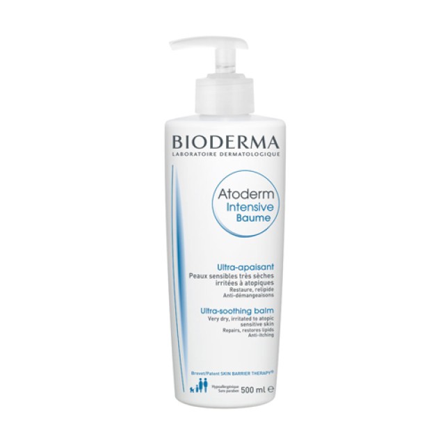 Bioderma Atoderm Intensive Baume 500ml (Ενυδατική Κρέμα για το Πολύ Ξηρό Δέρμα)