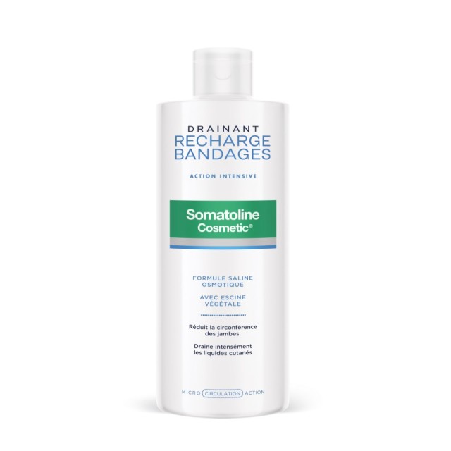 Somatoline Cosmetic Recharge Bandages 400ml (Διάλυμα Επαναπλήρωσης για Επιδέσμους Αποσυμφόρησης)