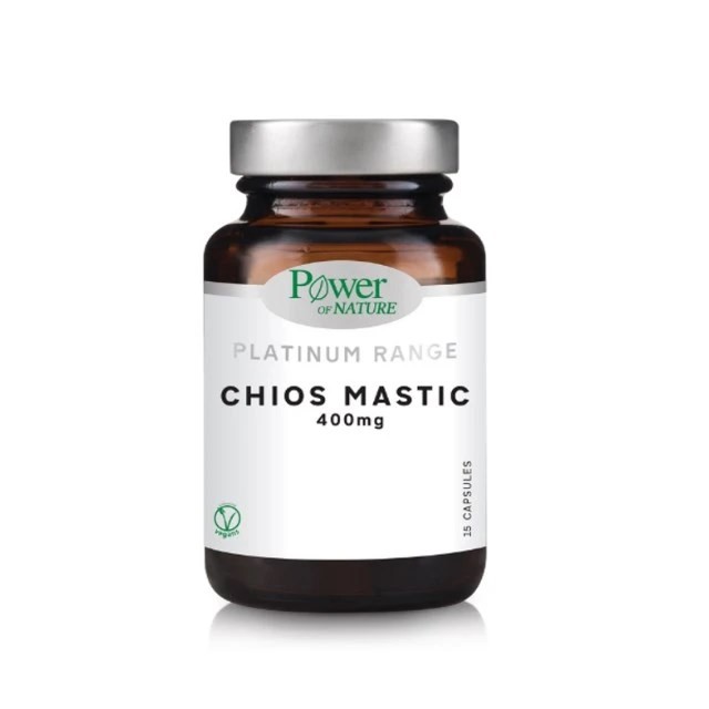 Power Health Platinum Chios Mastic 400mg 15caps (Συμπλήρωμα Διατρτοφής με Μαστίχα Χίου)