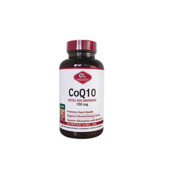 Olympian Labs Coenzyme Q10 150mg 60caps (Συμπλήρωμα Διατροφής για την Καλή Λειτουργία της Καρδιάς) 