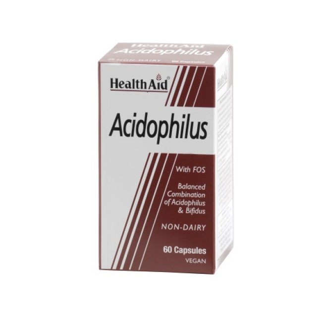Health Aid Balanced Acidophilus 60cap (Προβιοτικά - Γαστρεντερικές Διαταραχές)