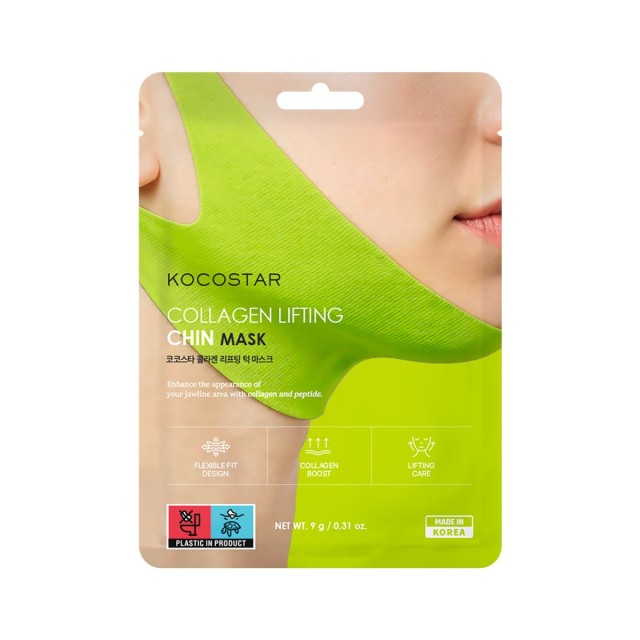 Kocostar Collagen Lifting Chin Mask 9gr (Επίθεμα Σύσφιξης για το Πιγούνι)