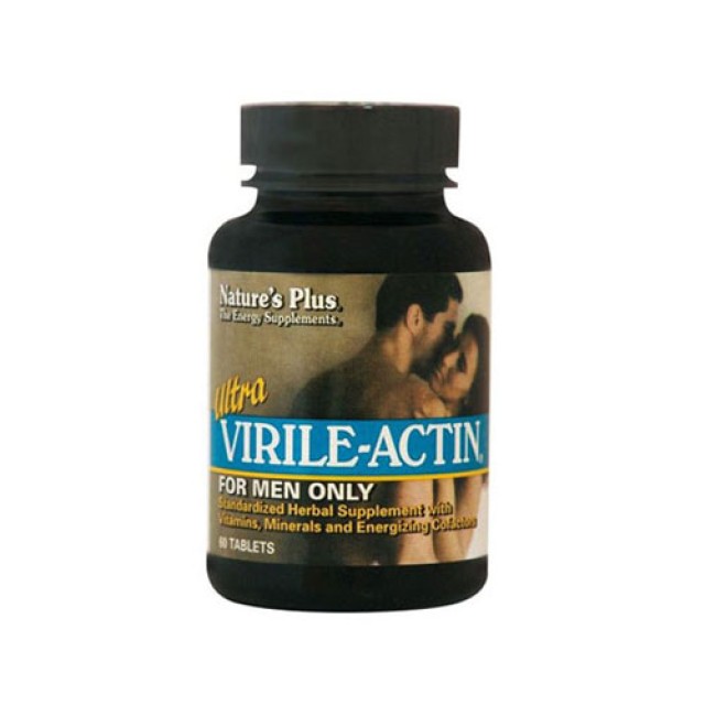 Natures Plus Ultra Virile Actin 60tab (Τόνωση του Ανδρικού Γεννητικού Συστήματος)