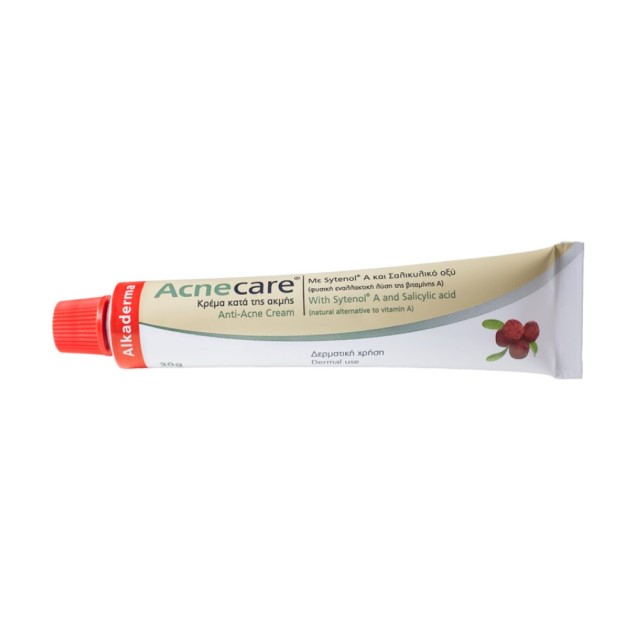 Alkaderma Acnecare Anti Acne Cream 30gr (Κρέμα Προσώπου Κατά της Ακμής)