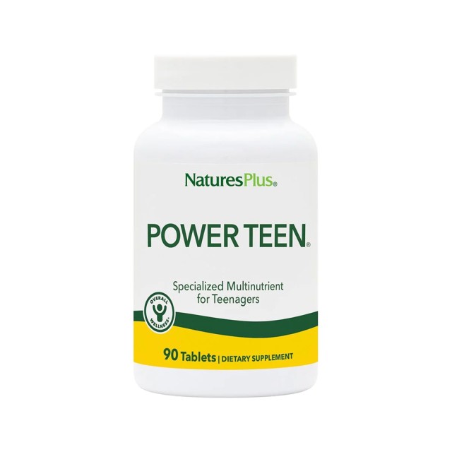 Natures Plus Power Teen 90tab (Παιδικές Πολυβιταμίνες)
