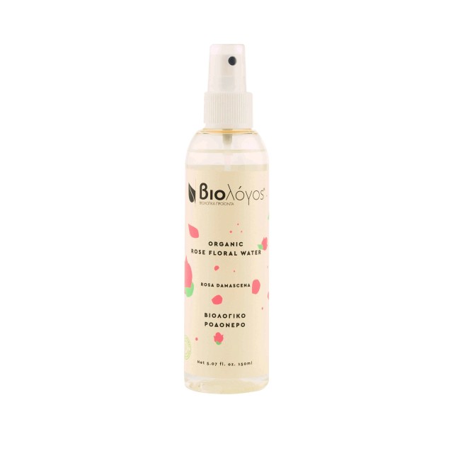 Biologos Rose Flower Water 150ml (Ανθόνερο Τριαντάφυλλο)