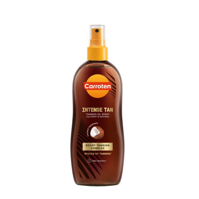Carroten Intense Tan Tanning Oil Spray 200ml (Λάδι Μαυρίσματος με Άρωμα Καρύδας)
