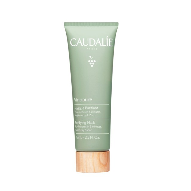 Caudalie Vinopure Purifying Mask 75ml (Μάσκα Αργύλου Κατά των Ατελειών)