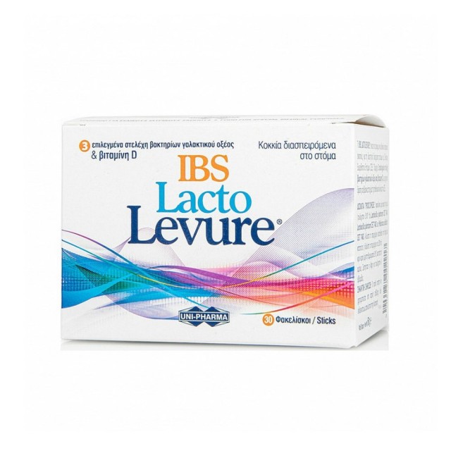 Unipharma Lactolevure IBS 30φακελίσκοι (Τρόφιμο για Ειδικούς Ιατρικούς Σκοπούς για τη Διαιτητική Αγω