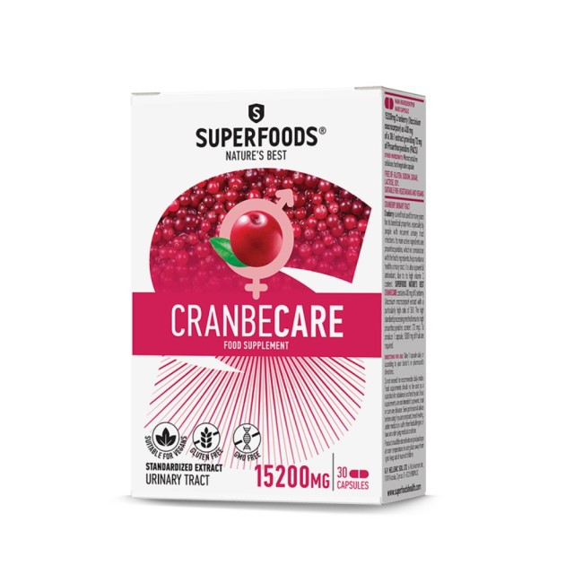 Superfoods Cranbecare 30caps