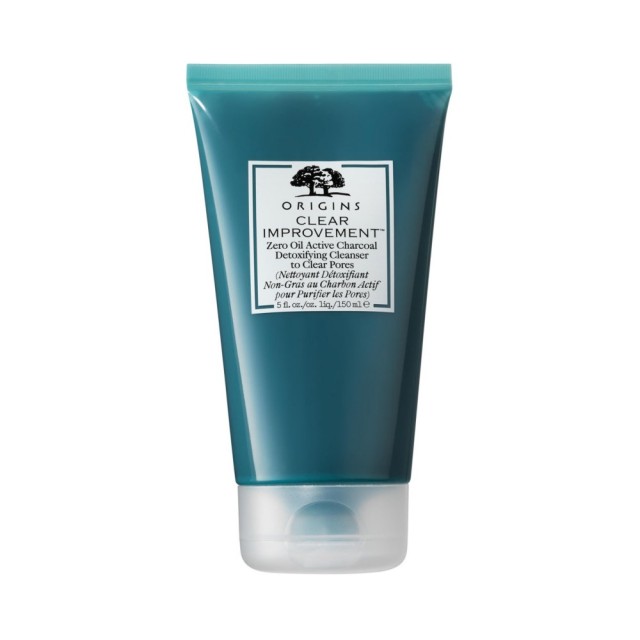 Origins Clear Improvement Zero Oil Active Charcoal Detoxifying Cleanser 150ml (Καθαριστικό Gel Προσώπου)