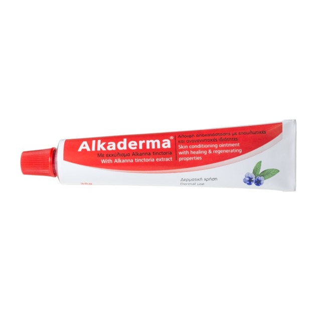 Alkaderma Ointment 30gr (Επουλωτική Αλοιφή με Καταπραϋντικές Ιδιότητες) 