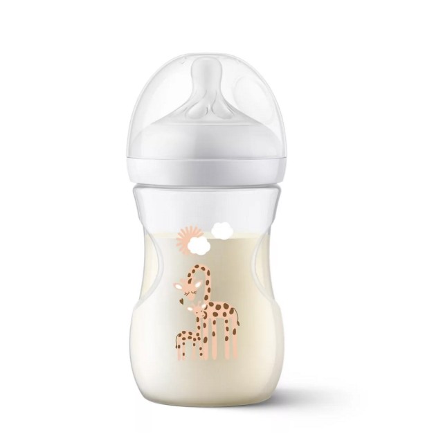 Avent Natural Response Baby Bottle SCY903/66 260ml (Πλαστικό Μπιμπερό με Θηλή με Φυσική Ροη΄ Θηλασμού 1μ+)