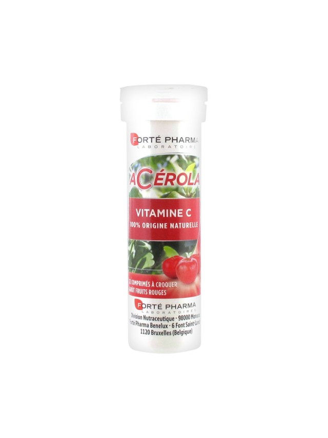 Forte Pharma Energy Acerola 12tabs (Ενίσχυση του Ανοσοποιητικού Συστήματος)