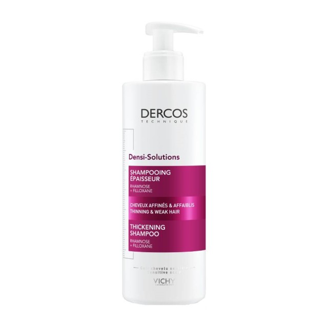 Vichy Dercos Shampoo Densi-Solutions 400ml (Σαμπουάν Για Πύκνωση Μαλλιών 400ml)