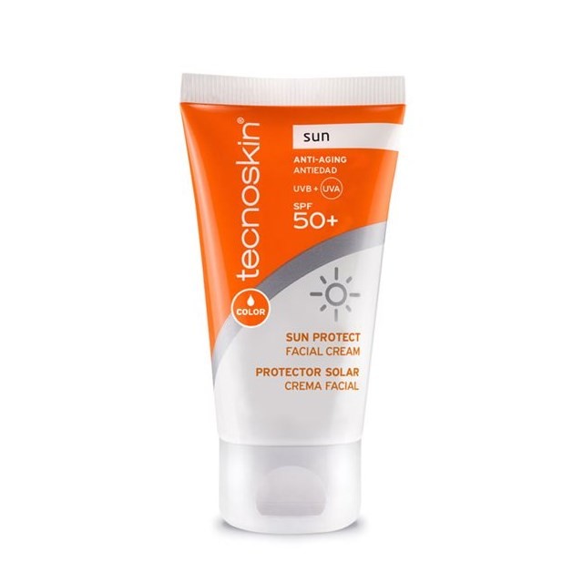 Tecnoskin Sun Protect Facial Cream SPF50+ Color 50ml (Αντηλιακή Κρέμα Προσώπου με Χρώμα)