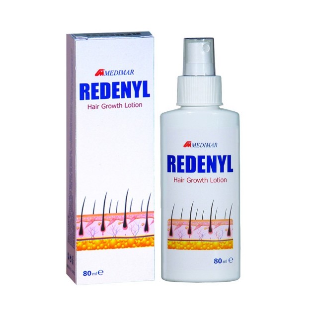 Medimar Redenyl Hair Growth Lotion 80ml (Λοσιόν Κατά της Τριχόπτωσης)