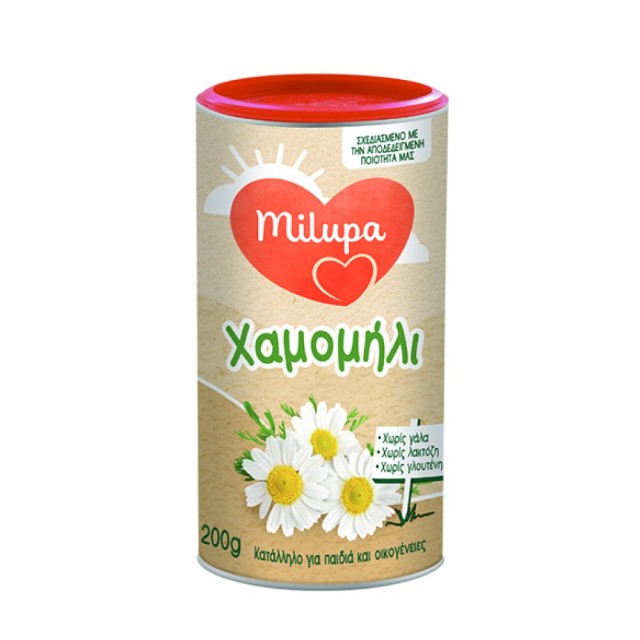 Milupa Ρόφημα Χαμομηλιού 200gr