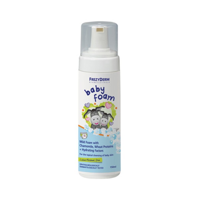 Frezyderm Baby Foam 150ml (Αφρός Καθαρισμού του Βρεφικού & Παιδικού Δέρματος)