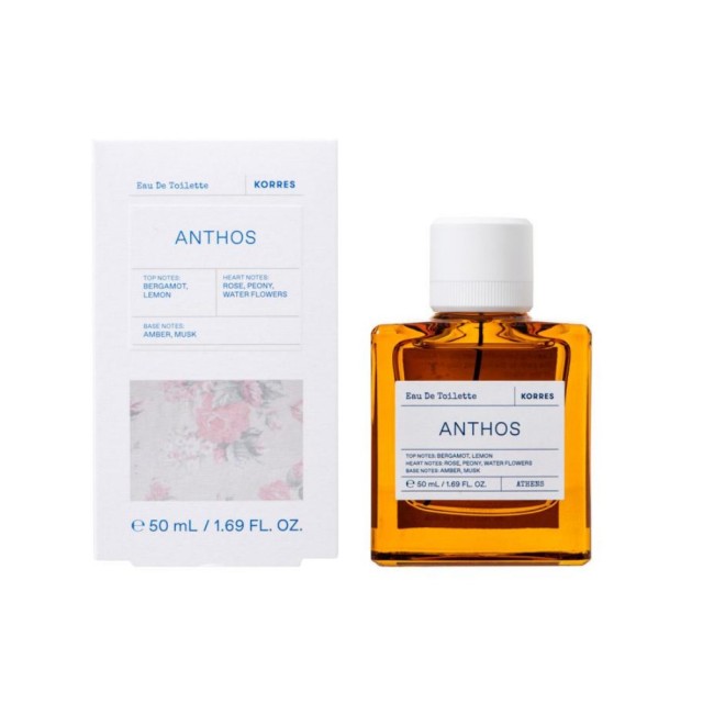 Korres Anthos Eau de Toilette 50ml (Σοφιστικέ Λουλουδένιο Άρωμα)