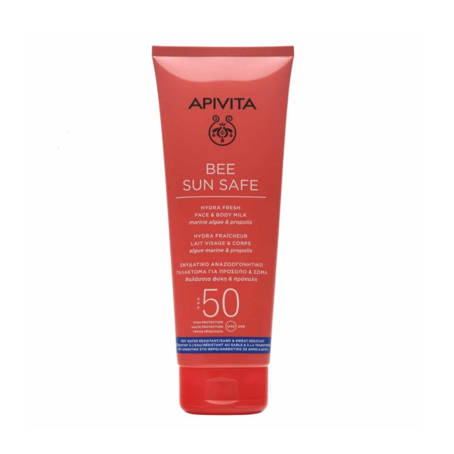 Apivita Bee Sun Safe Hydra Fresh Face & Body Milk SPF50 200ml