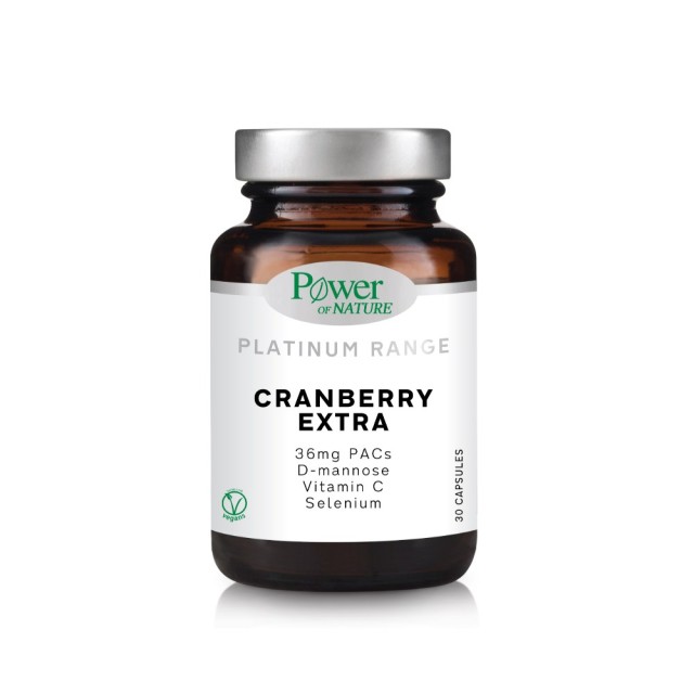 Power Health Platinum Cranberry Extra 30caps (Συμπλήρωμα Διατροφής για την Πρόληψη & Υποστηρικτική Α