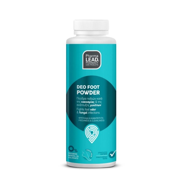 Pharmalead Deo Foot Powder 100gr (Αποσμητική Πούδρα Ποδιών)