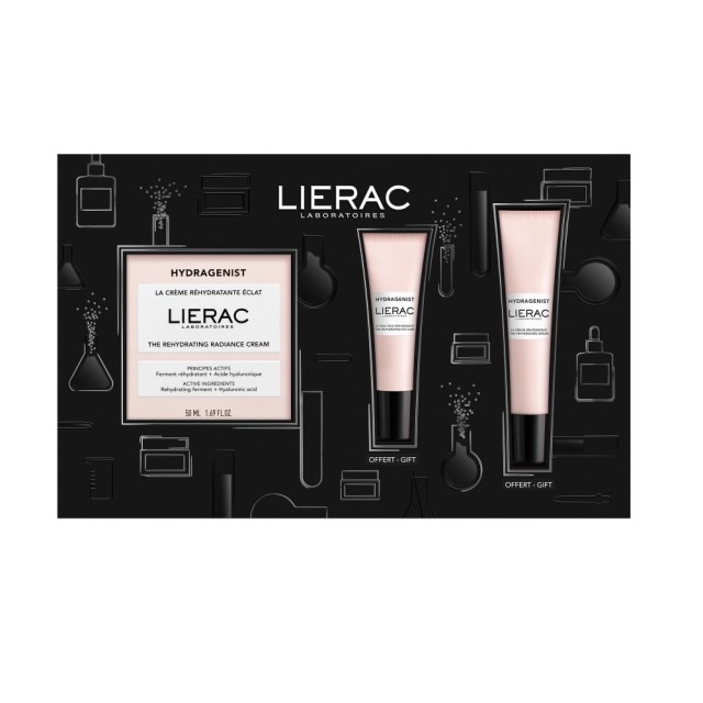 Lierac Xmas SET Hydragenist Radiance Rehydrating Cream (Σετ Περιποίησης για Ενυδάτωση & Λάμψη)