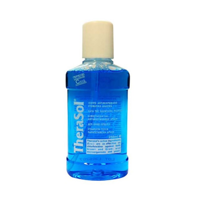 Therasol Mouthwash 250ml (Αντιμικροβιακό Στοματικό Διάλυμα Κατά της Οδοντικής Πλάκας)