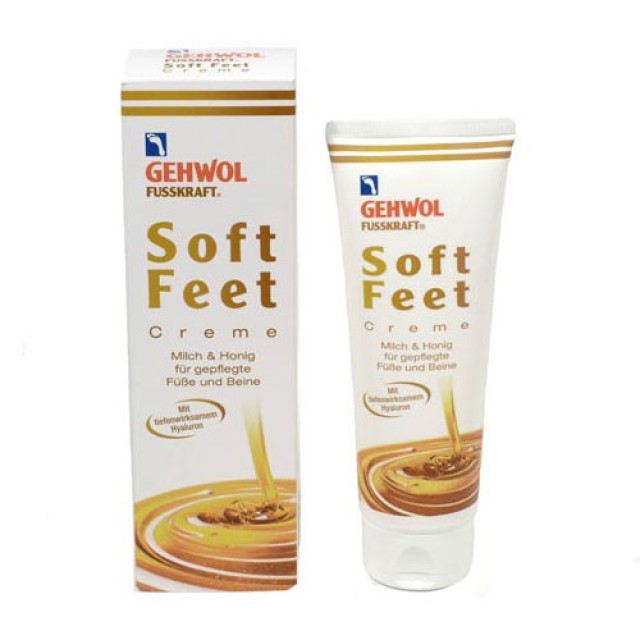 Gehwol Fusskraft Soft Feet Cream 125ml (Κρέμα Περιποίησης Ποδιών με Μέλι & Γάλα)