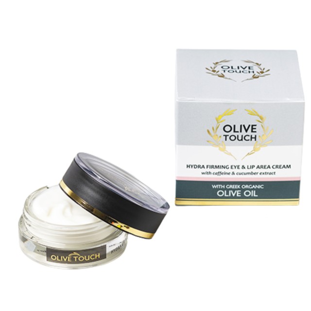 Olive Touch Hydra Eye & Lip Area Cream 15ml (Ενυδατική Κρέμα για Μάτια & Χείλη)