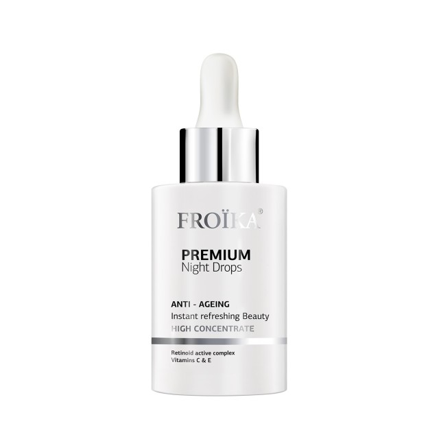 Froika Premium Night Drops 30ml (Εντατικό Αντιγηραντικό Λάδι Νύχτας)
