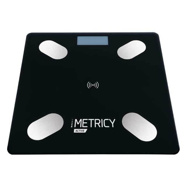 Metricy Active Smart Bathroom Scale Black