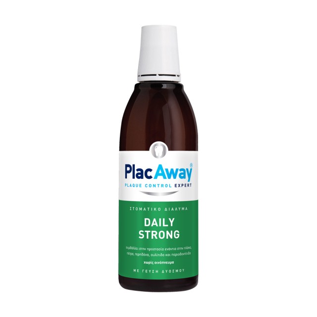 Plac Away Daily Strong Στοματικό Διάλυμα 500ml (Στοματικό Διάλυμα Καθημερινής Χρήσης)