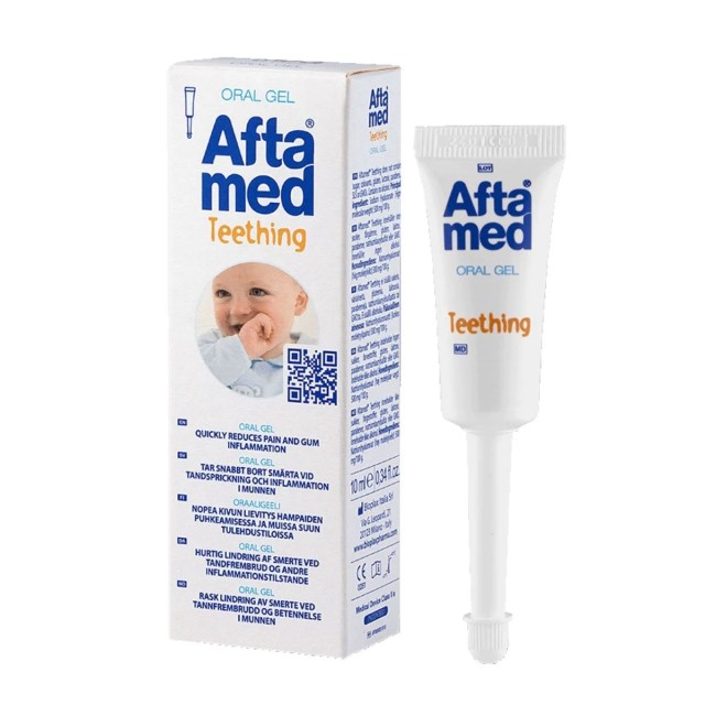 Aftamed Oral Gel 10ml (Στοματική Γέλη για Άμεση Ανακούφιση από τον Πόνο από Άφθες)