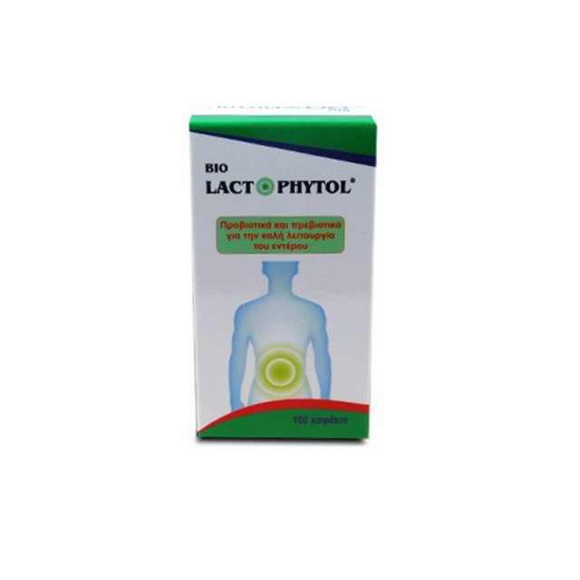 Bio Lactophytol 100caps (Προβιοτικά για την Καλή Λειτουργία του Εντέρου)