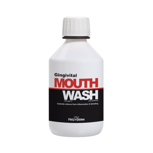 Frezyderm Mouthwash Gingivital 250ml (Στοματικό Διάλυμα για την Αντιμετώπιση της Ουλίτιδας)