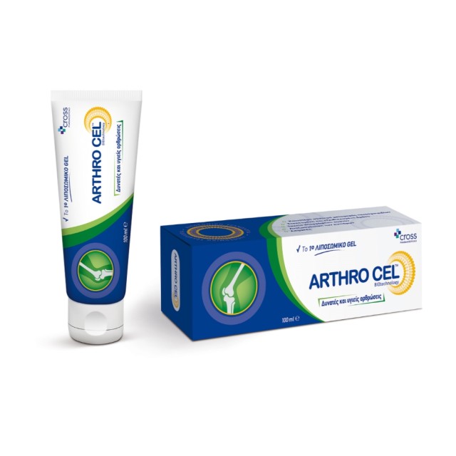 Cross Pharma Arthro Cel Gel 100ml (Λιποσωμικό Τζελ για τον Πόνο των Αρθρώσεων & των Οστών)