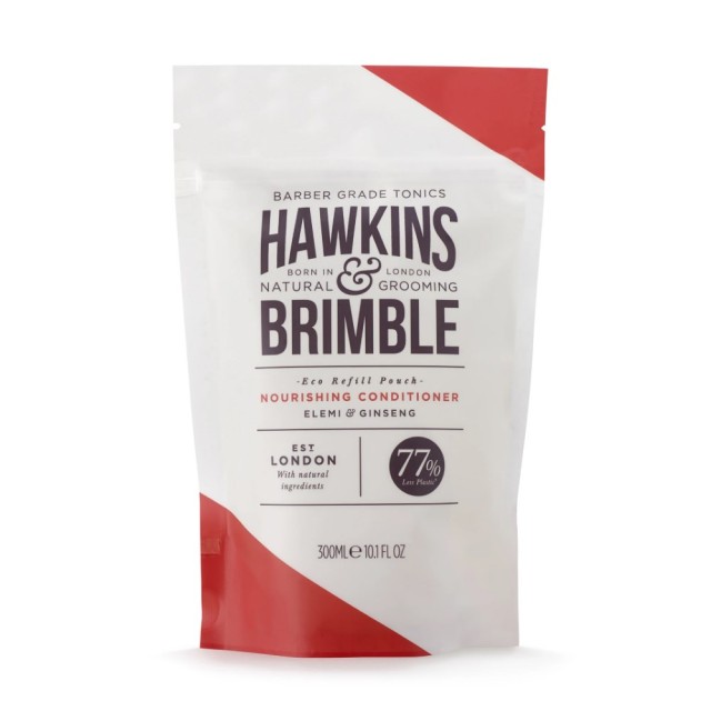 Hawkins & Brimble Nourishing Conditioner Refill Pouch 300ml (Ανδρικό Μαλακτικό Μαλλιών Ανταλλακτική Συσκευασία)
