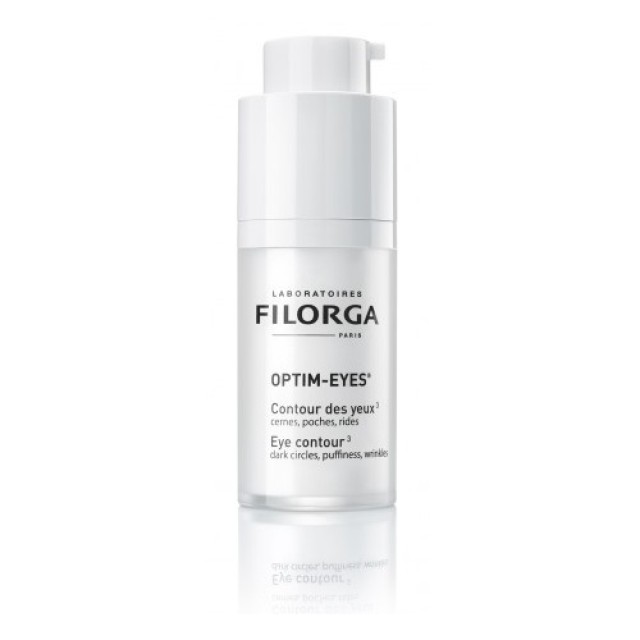 Filorga Optim Eyes Intensive Revitalizing 3-in-1 Eye Contour Cream 15ml (Κρέμα Ματιών Κατά των Μαύρων Κύκλων, τις Σακούλες & τις Ρυτίδες)